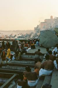 Yogi and disciples